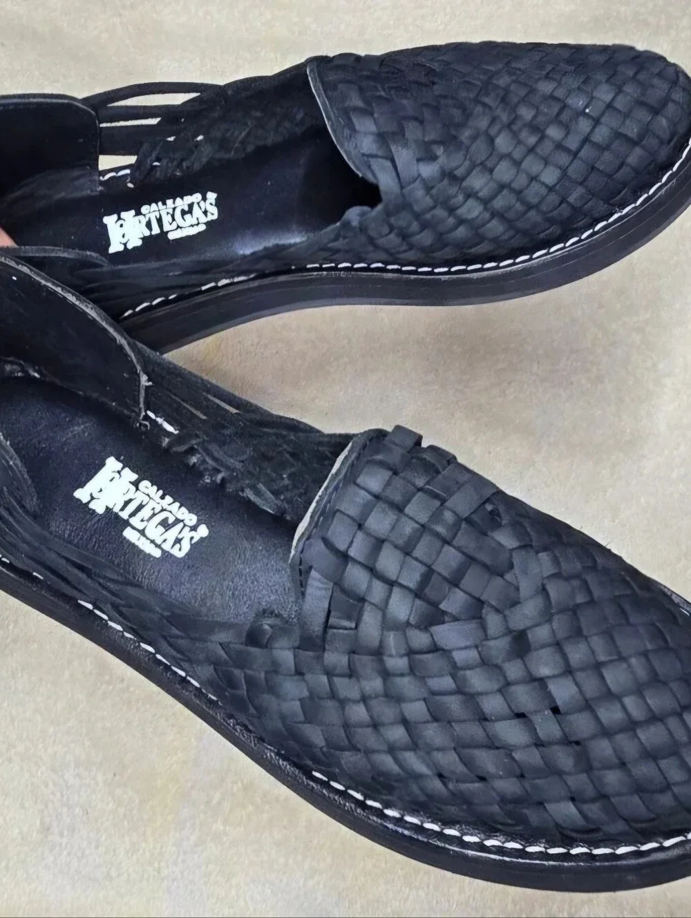 Hand Crafted Explorer Loafer In Matte Black Size 27 New Without Box